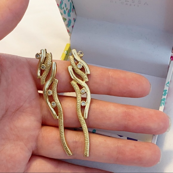 Gold earrings - Picture 4 of 5